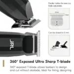 JRL FF2020 Limited Gold and Silver Collection Men's Clippers - Image 6