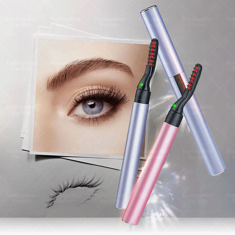 Portable Heated Eyelash Curler - Image 1