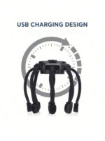 USB Rechargeable Electric Octopus Claw Scalp Massager - Image 5
