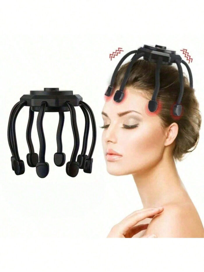USB Rechargeable Electric Octopus Claw Scalp Massager – GadgetShack