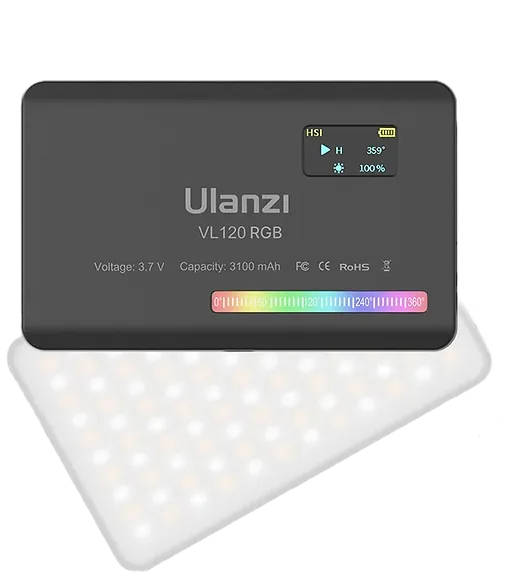 Ulanzi VL120 RGB LED Video Light - Image 1