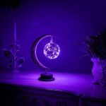 Moon-Shaped LED Lunar Lamp - Image 4