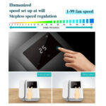 Microhoo 3-in-1 Mini Air Conditioner Fan | Cooling + Humidifier + Air Purifier - Image 3