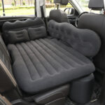 Inflatable Car Travel Bed – Comfortable Flocking Cloth Mattress for Road Trips - Image 4