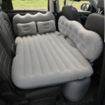 Inflatable Car Travel Bed – Comfortable Flocking Cloth Mattress for Road Trips - Image 5