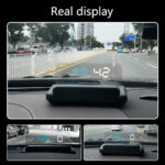 T900 Universal Car HUD – GPS Windshield Speedometer - Image 5