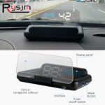 T900 Universal Car HUD – GPS Windshield Speedometer - Image 6