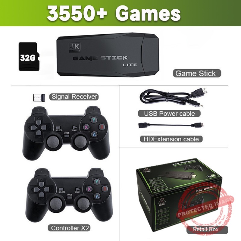 Retro Video Game Stick M8 Console with Dual Wireless Controllers - Image 8