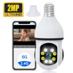 Sony Sensor Wireless LED 4K Bulb Camera with 360° View - Image 7