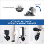 Action Camera Suction Cup Mount 1/4 Screw (Extra Hold) - Image 4