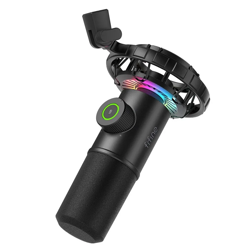 FIFINE K658 RGB Dynamic Cardioid USB Microphone - Image 7