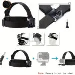 Universal Action Camera Head Strap - Image 4