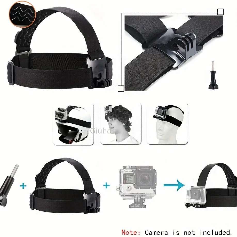 Universal Action Camera Head Strap - Image 4