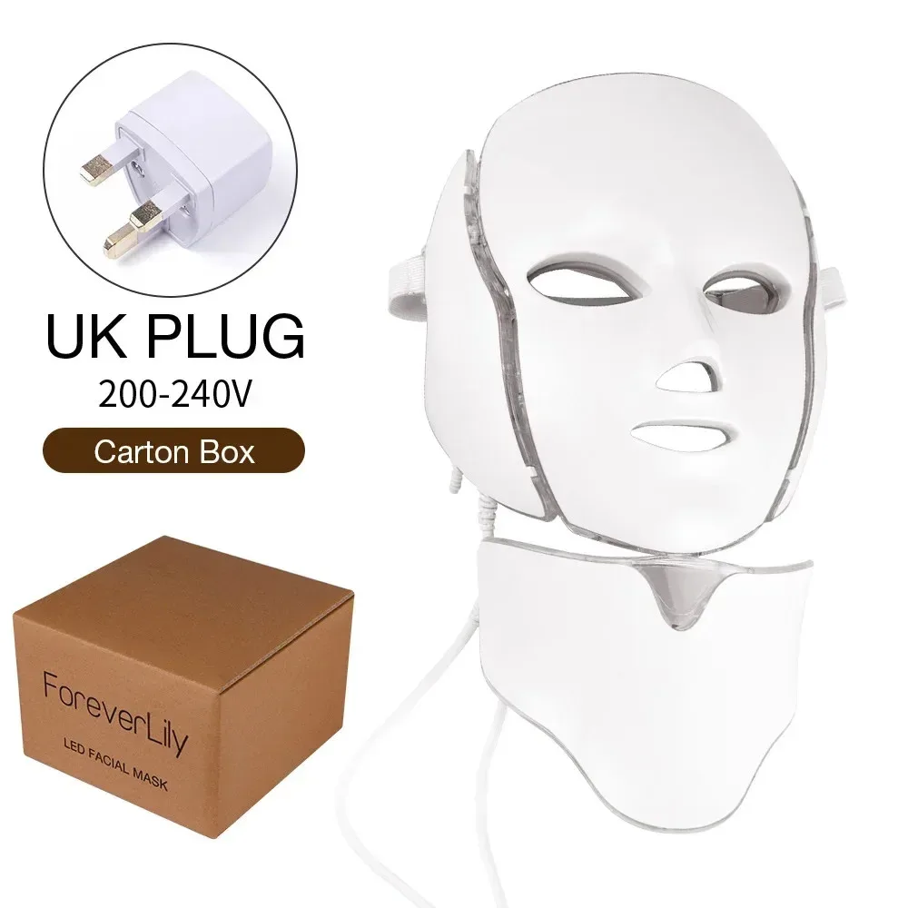 EclatSkin London – Limited Edition Pro 7-Color Face + Neck LED Mask - Image 7
