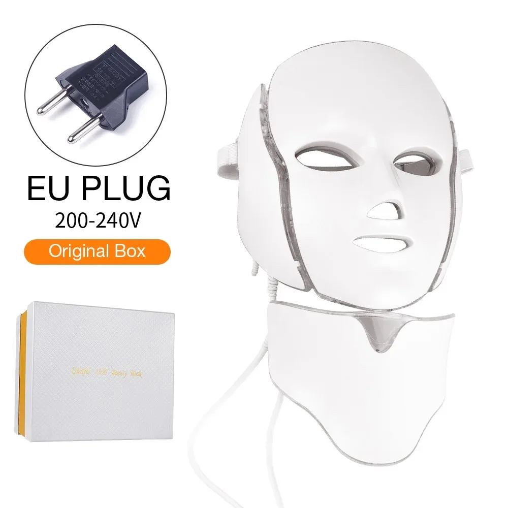 EclatSkin London – Limited Edition Pro 7-Color Face + Neck LED Mask - Image 8