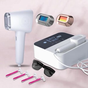 3-in-1 IPL Laser Hair Removal Device for Women & Men | Painless Ice-Cooling