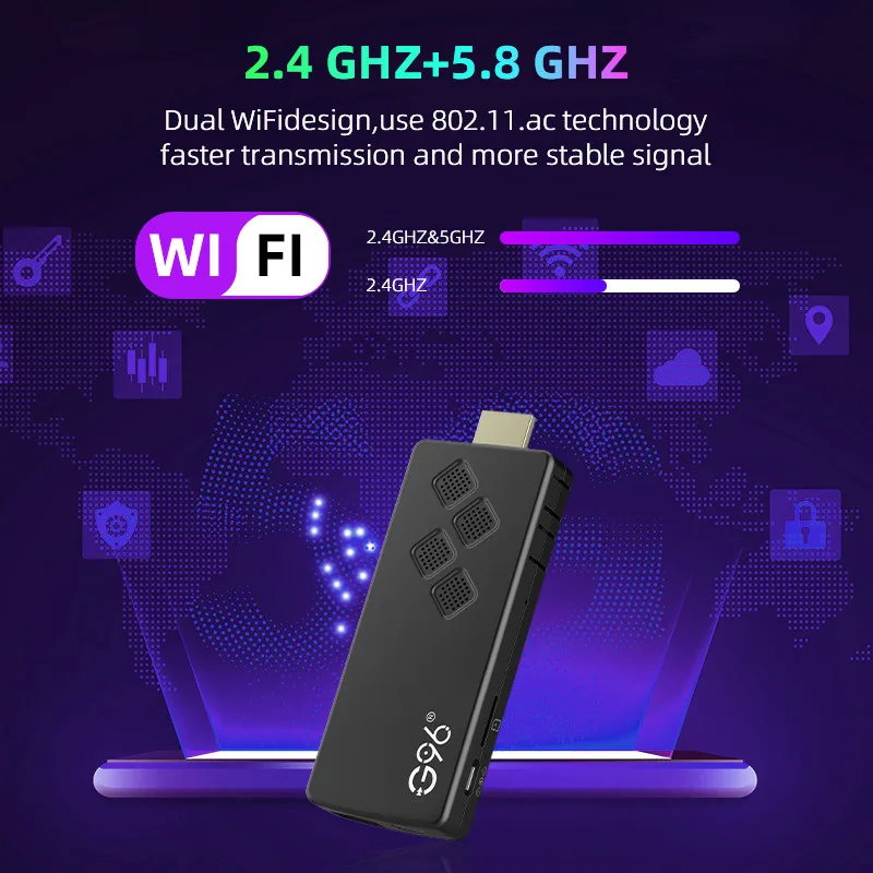 G96 8K Android 13 TV Stick | Global Version | 2GB RAM + 16GB ROM | HDMI - Image 4