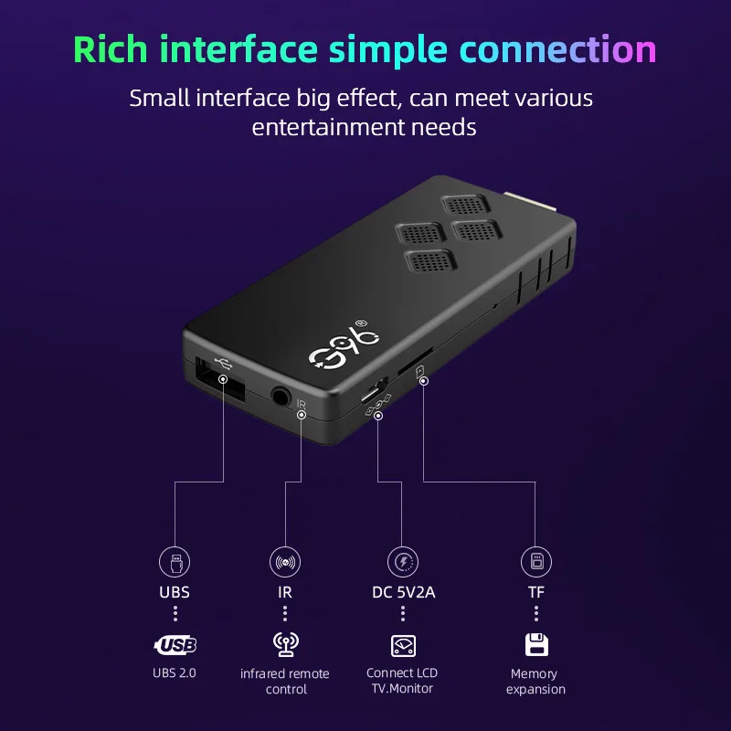 G96 8K Android 13 TV Stick | Global Version | 2GB RAM + 16GB ROM | HDMI - Image 5