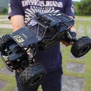 RC Monster Truck | LED Lights | Off-Road Buggy for Kids & Teens