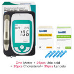 3-in-1 Glucose, Uric Acid & Cholesterol Monitor – Multi-Function Health Checker - Image 7