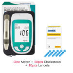 3-in-1 Glucose, Uric Acid & Cholesterol Monitor – Multi-Function Health Checker - Image 10