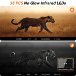 DL001 Trail Camera | 1080P HD Wildlife & Security Cam | Motion Sensor + Night Vi - Image 4
