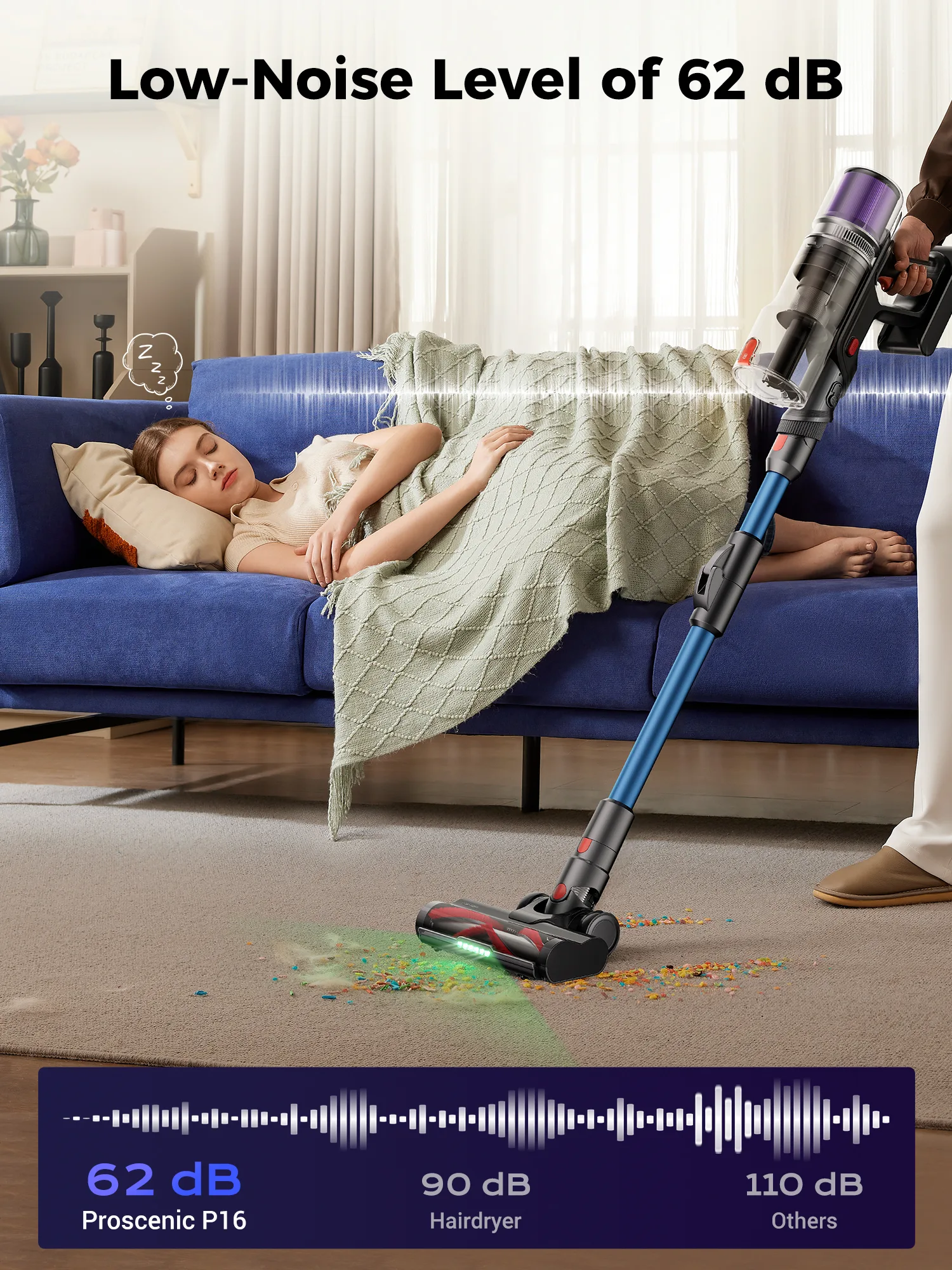 Proscenic P16 Cordless Vacuum Cleaner - Image 3