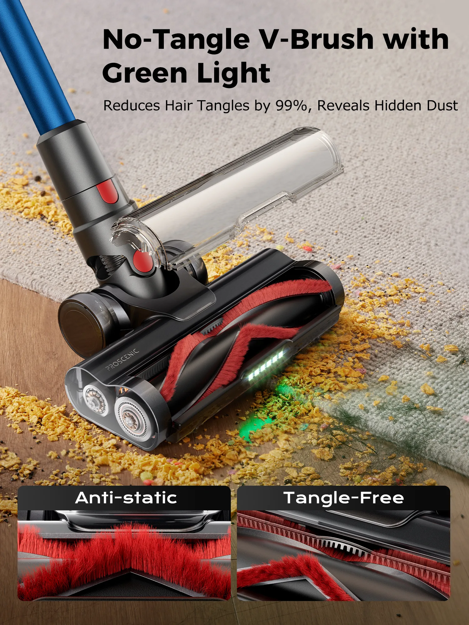 Proscenic P16 Cordless Vacuum Cleaner - Image 5