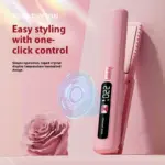 Mini Portable 2 in 1 Curling Iron and Hair Straightener - Image 3