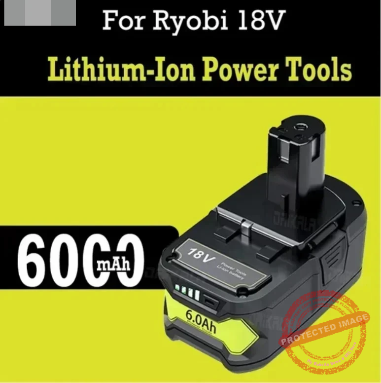 18V 6.0/12.8Ah Battery for RYOBI ONE+ - Image 13