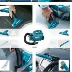 Makita DVC750LZ 18V LXT Brushless L-Class Vacuum Cleaner (no battery, body only) - Image 2
