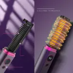 ABHI Portable Cordless Hair Straightening Brush - Image 4