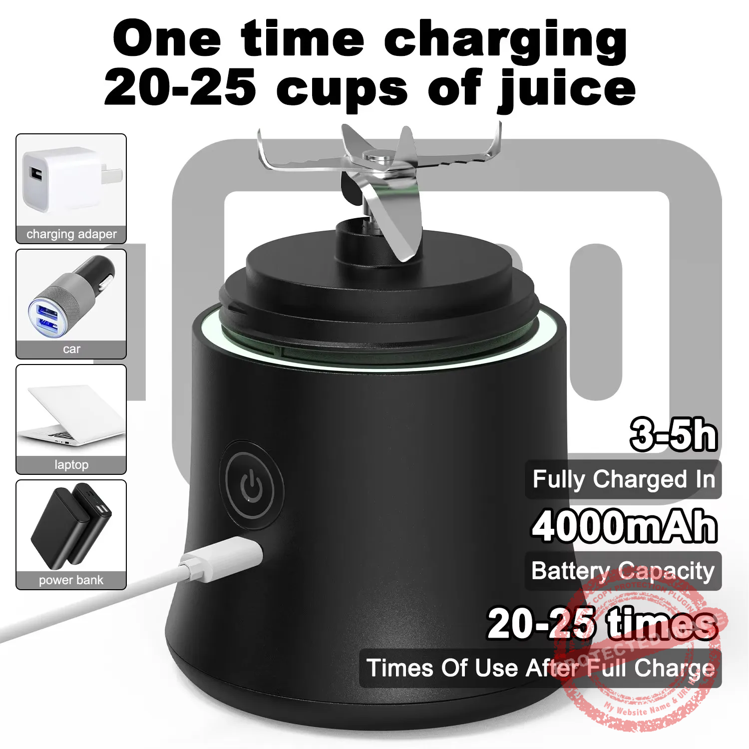 Monovon Portable Blender - Image 3