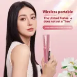 Mini Portable 2 in 1 Curling Iron and Hair Straightener - Image 2