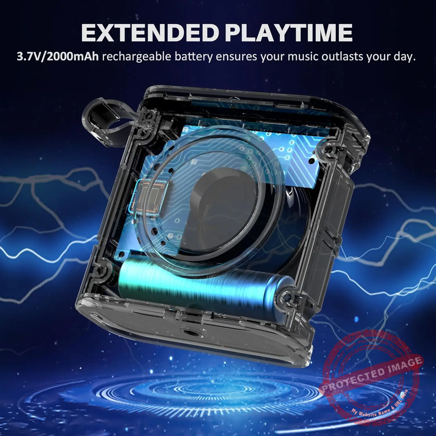 W-KING D2 Bluetooth Speaker - Image 4