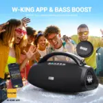 W-KING X20S Portable Bluetooth Speaker - Image 4
