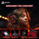 Picun G2 2.4G Wireless Gaming Headset - Image 6