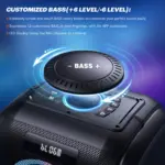W-KING T9PRO Portable Bluetooth Speaker - Image 4