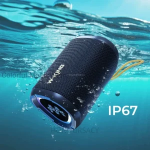 W- KING D110 Portable Outdoor Bluetooth Speaker