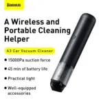 Baseus A3 Car Vacuum Cleaner - Image 4