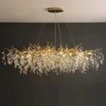 Elegant French Crystal Branch Chandelier – Luxury Ceiling Light for Living Room & Dining Room - Image 5