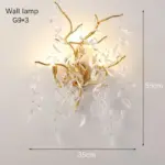 Elegant French Crystal Branch Chandelier – Luxury Ceiling Light for Living Room & Dining Room - Image 15