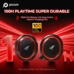 Picun G2 2.4G Wireless Gaming Headset - Image 5