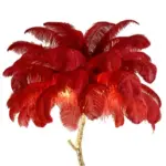 Ostrich Feather Bedroom Table Lamp - Image 9