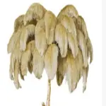 Ostrich Feather Bedroom Table Lamp - Image 10