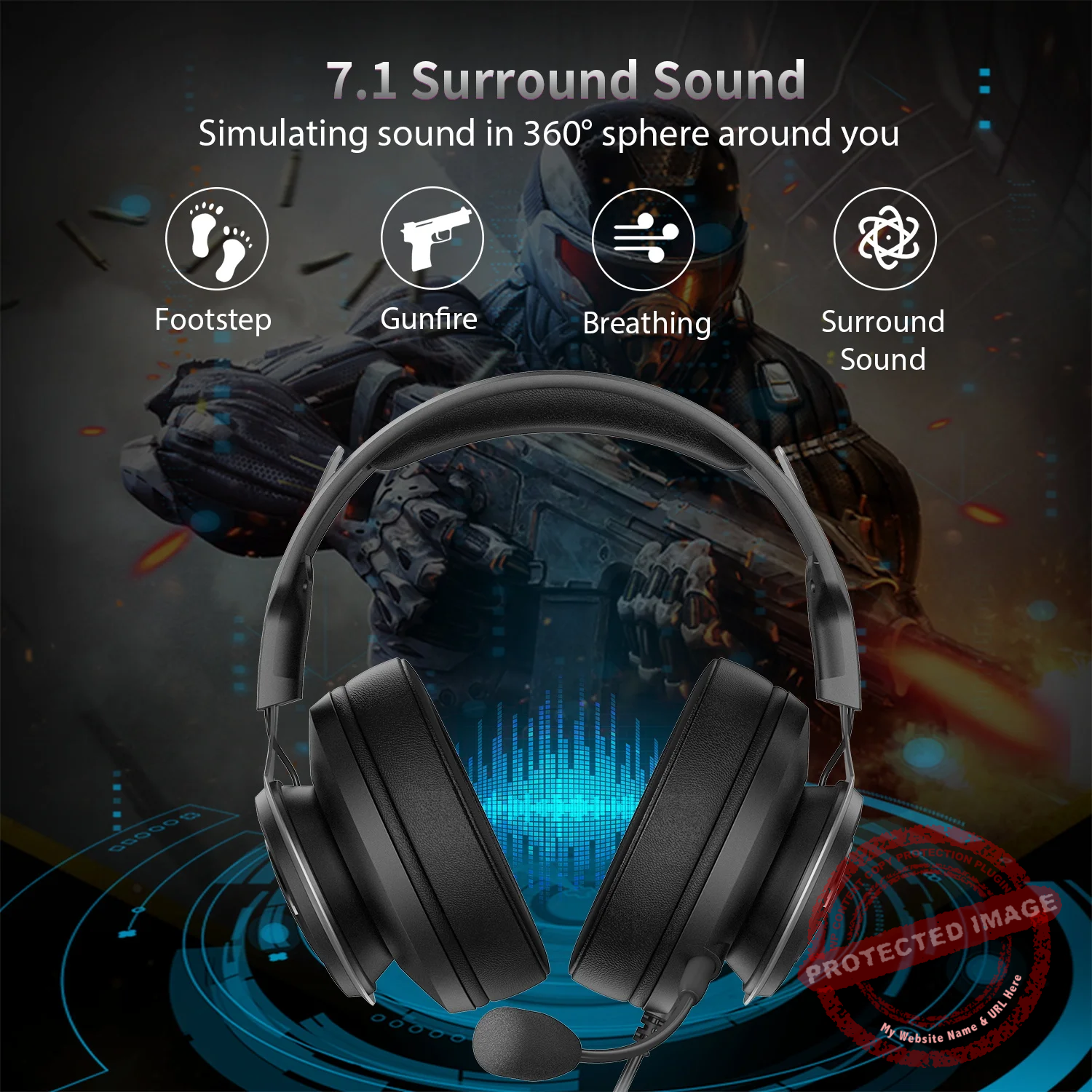 Edifier G35 Gaming Headset - Image 5