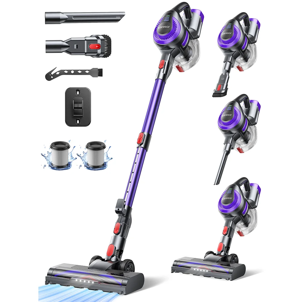 Sdd0d694e59d7478c8521c64fa081bd2bz.webp LARESAR V10 Lite Cordless Vacuum Cleaner - Image 1