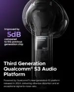 SoundPEATS Air5 ANC Bluetooth 5.4 Wireless Earbuds - Image 2