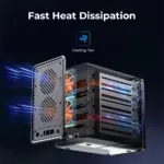 ORICO USB 3.2 MetaCube 2/5 Bay HDD/SSD Enclosure - Image 3