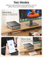 ORICO 2.5/3.5'' Network Enclosure - Image 4